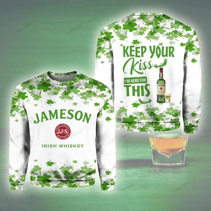 Jameson Irish Whiskey Crewneck Sweatshirt 3CS-E5R7