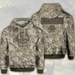 Pabst Blue Ribbon Camouflage Hoodie 3D 3HO-Z5A2