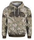 Patron Camouflage Zip Hoodie 3D 3ZH-G0O8
