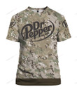 Dr Pepper Camouflage 3D T-shirt 3TS-G3L2