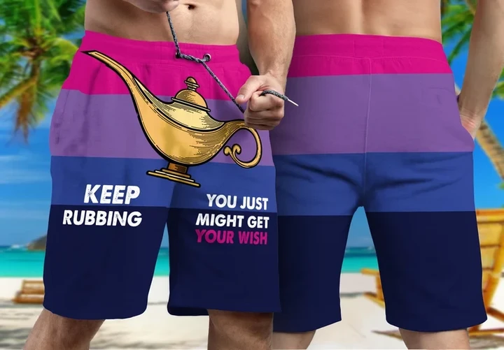 Keep Rubbing Beach Shorts TU