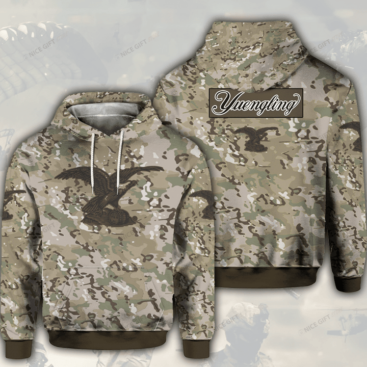 Yuengling Camouflage Hoodie 3D 3HO-E0A5