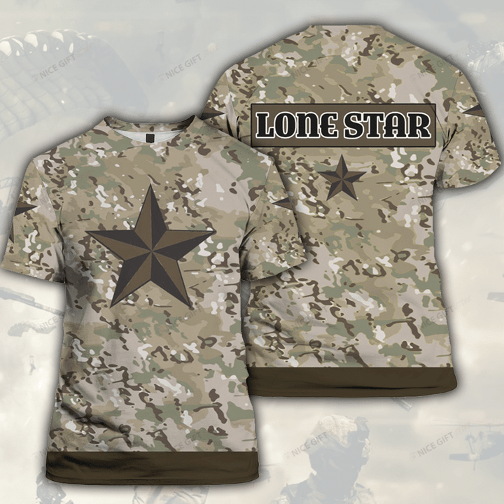 Lone Star Camouflage 3D T-shirt 3TS-H9O9