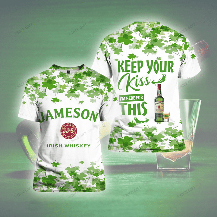 Jameson Irish Whiskey 3D T-shirt 3TS-S1S5