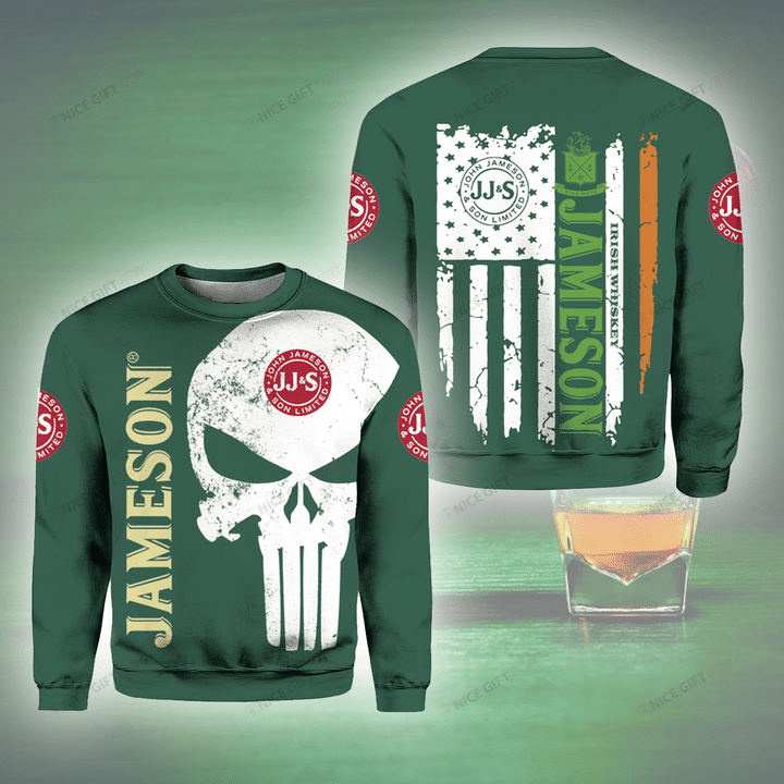 Jameson Irish Whiskey Crewneck Sweatshirt 3CS-C9I8