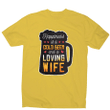 Happines Is Beer And Wife XM0709323CL T-Shirt