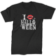I Love Halloween Fangs XM1009197CL T-Shirt