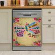 Butterfly YW0410145CL Decor Kitchen Dishwasher Cover