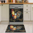 Rooster YW0410245CL Decor Kitchen Dishwasher Cover