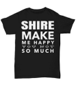 Horse Shire Make Me Happy You Not So Much YW0910227CL T-Shirt