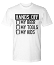 Hands Off Dad Gamer Funny Dad Shirt Fathers Day YW0910209CL T-Shirt