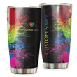 Personalized Love Is Love Rainbow Heartbeats YW0510164CL Tumbler