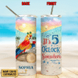 Personalized Parrot 5 O'Clock YW1110048CL Skinny Tumbler