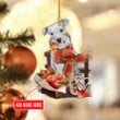 Personalized Happy Schnauzer Dog XS1011013YC Ornaments