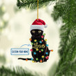 Personalized Black Cat NI1711001YI Ornaments