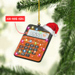 Personalized Accountant Calculator NI2411019YR Ornaments