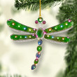 Dragonfly gemstone NI2511003YJ Ornaments