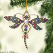 Dragonfly gemstone NI2511006YJ Ornaments