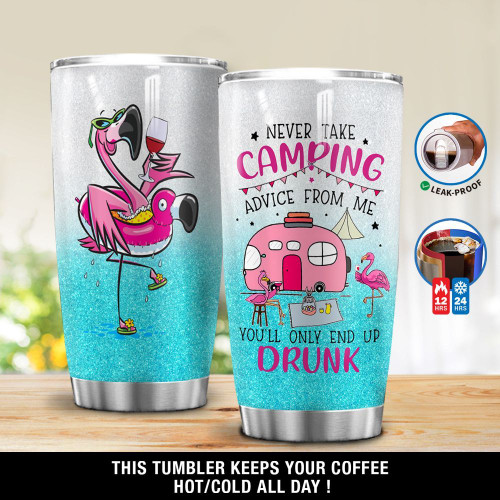 Personalized Camping Flamingo GS-NT1203TS Tumbler