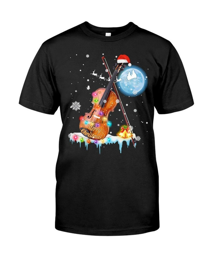 Violin Christmas TH1811242CL T-Shirt