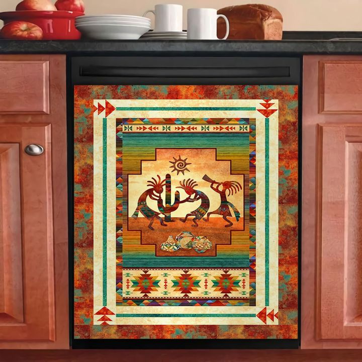 Native American Kokopeli TH1311511CL Decor Kitchen Dishwasher Cover