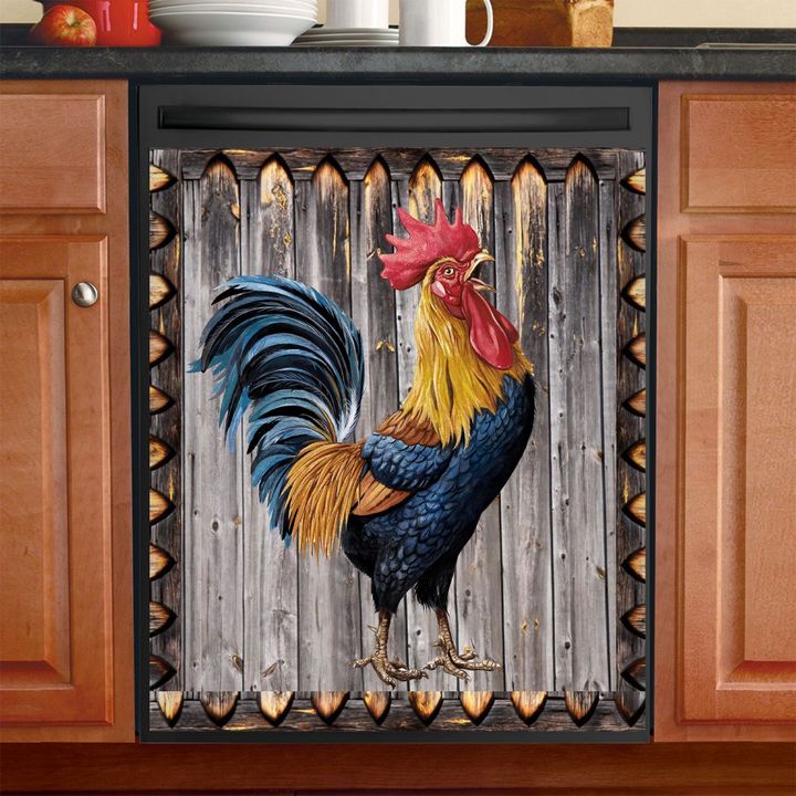 Rooster Farm TH0311292CL Decor Kitchen Dishwasher Cover