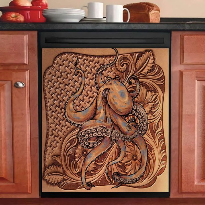 Octopus Form Basket TH0211125CL Decor Kitchen Dishwasher Cover