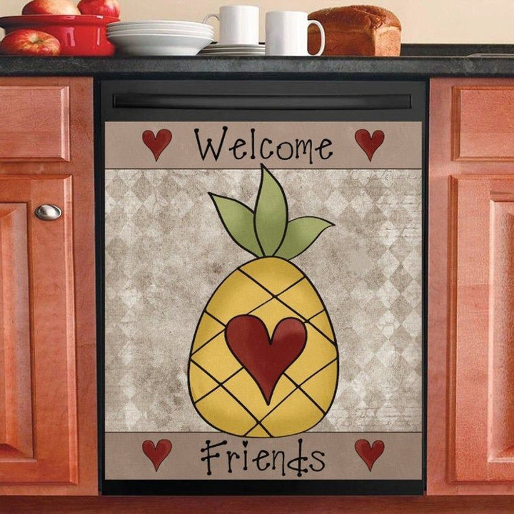 Pineapple AM0710435CL Decor Kitchen Dishwasher Cover