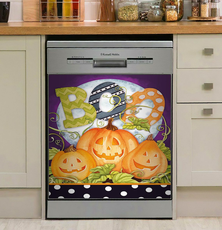 Happy Pumpkin NI2711183NT Decor Kitchen Dishwasher Cover