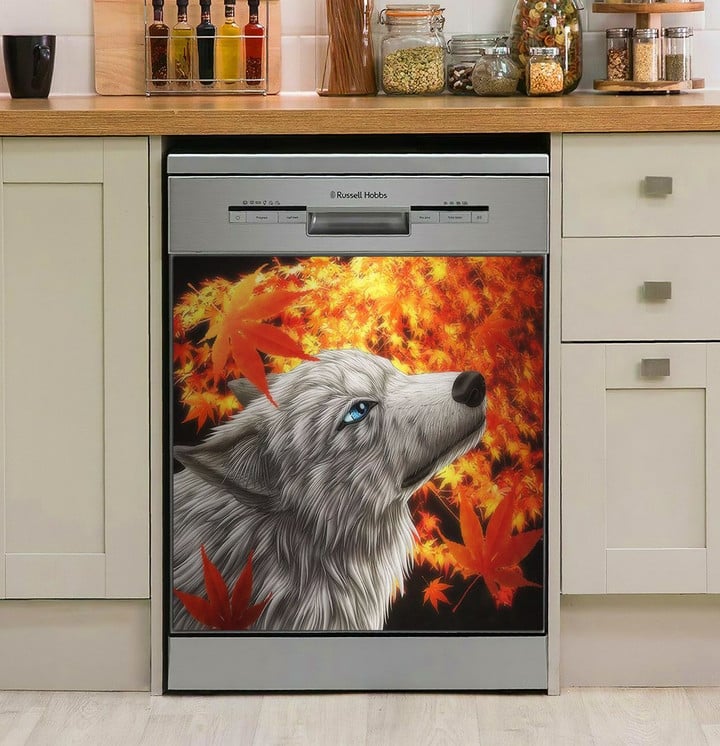 White Wolf Autumn NI1210023LD Decor Kitchen Dishwasher Cover