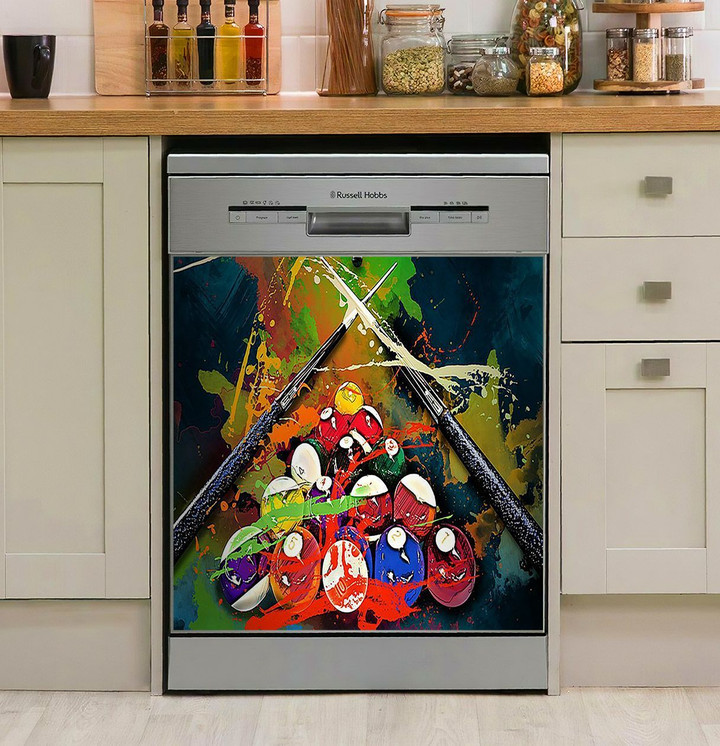 Billiard Art NI0912325DD Decor Kitchen Dishwasher Cover