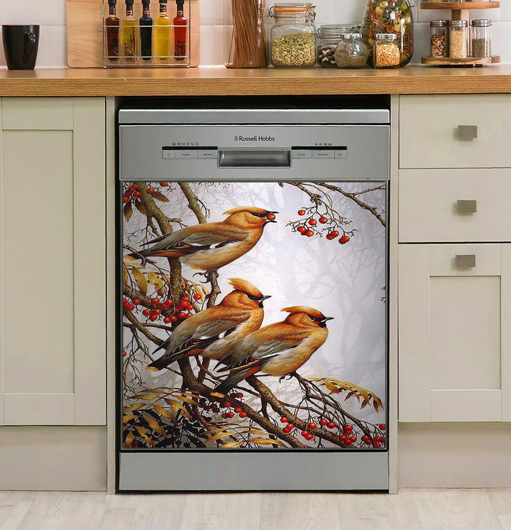 Bird In The Spring NI1010007LD Decor Kitchen Dishwasher Cover