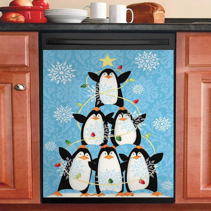 Penguin Pile Up NI1501157YC Decor Kitchen Dishwasher Cover