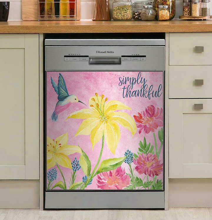 Bird Simply Thankful NI2411149NT Decor Kitchen Dishwasher Cover