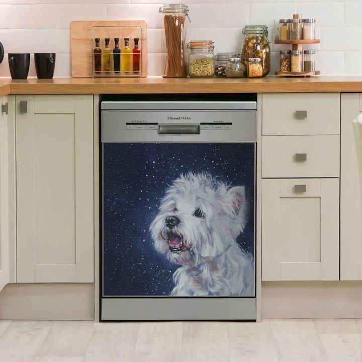 West Highland White Terrier NC0711184CL Decor Kitchen Dishwasher Cover
