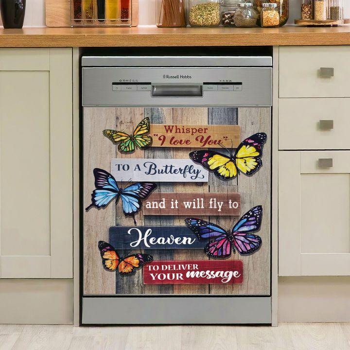 Butterfly TH2110017CL Decor Kitchen Dishwasher Cover