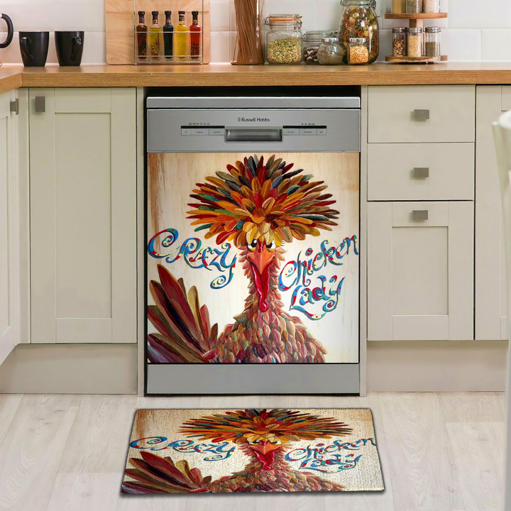 Chicken AM0610156CL Decor Kitchen Dishwasher Cover