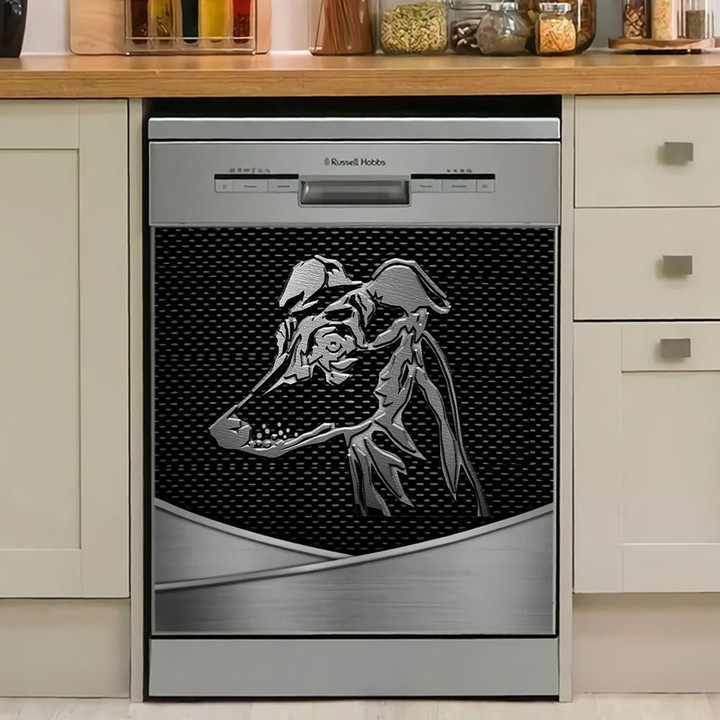 Greyhound Form Sliver TH1111301CL Decor Kitchen Dishwasher Cover