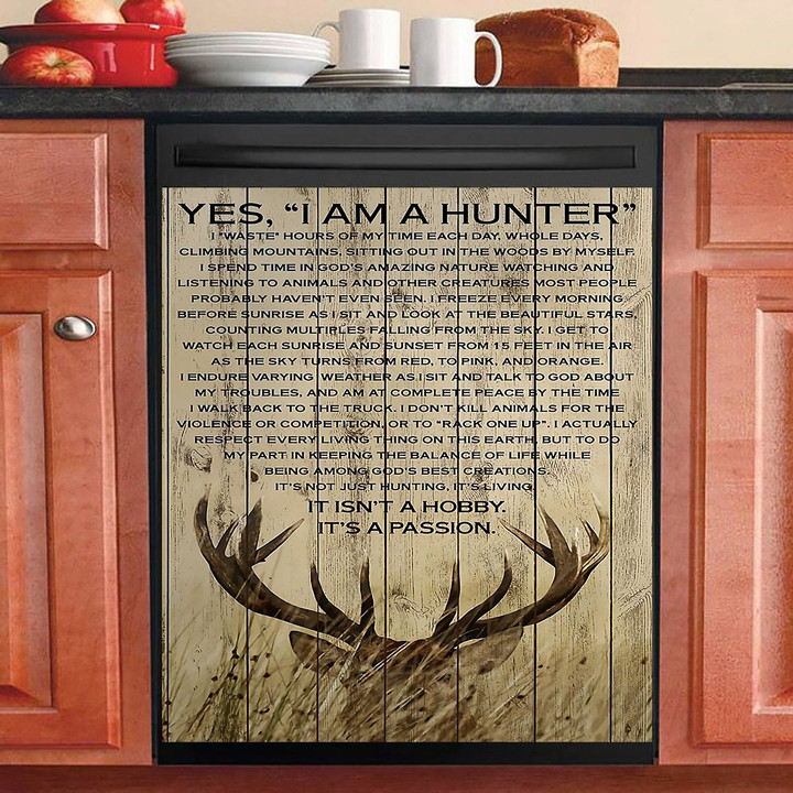 Deer I Am A Hunter NI2810030KL Decor Kitchen Dishwasher Cover