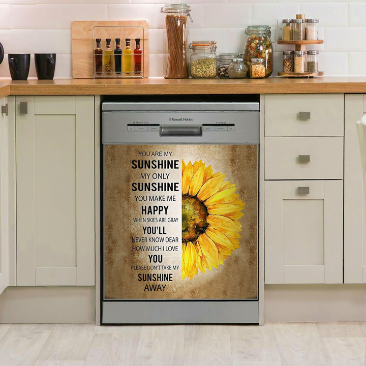Sunflower TH0511700CL Decor Kitchen Dishwasher Cover