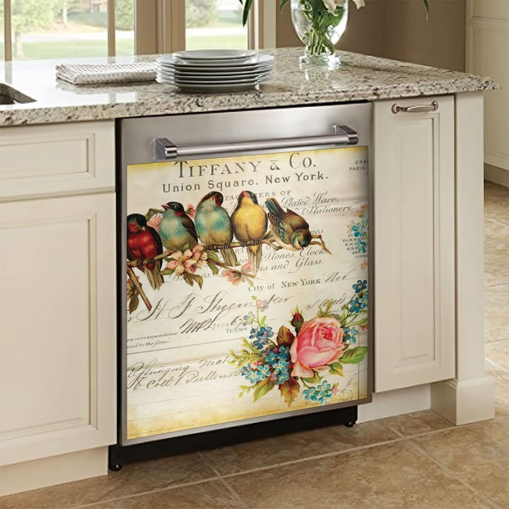 Bird TH2310514CL Decor Kitchen Dishwasher Cover