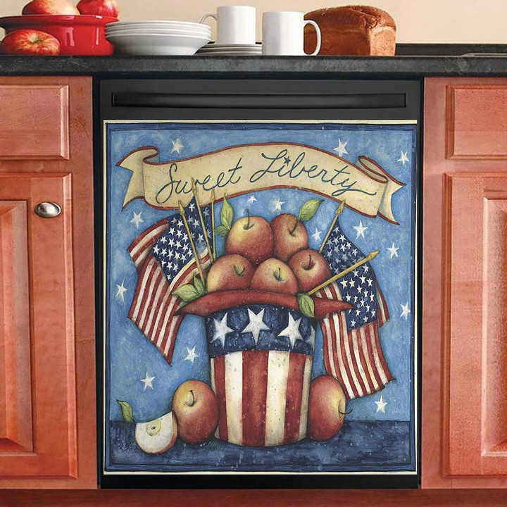 Sweet Liberty NI1501211YC Decor Kitchen Dishwasher Cover