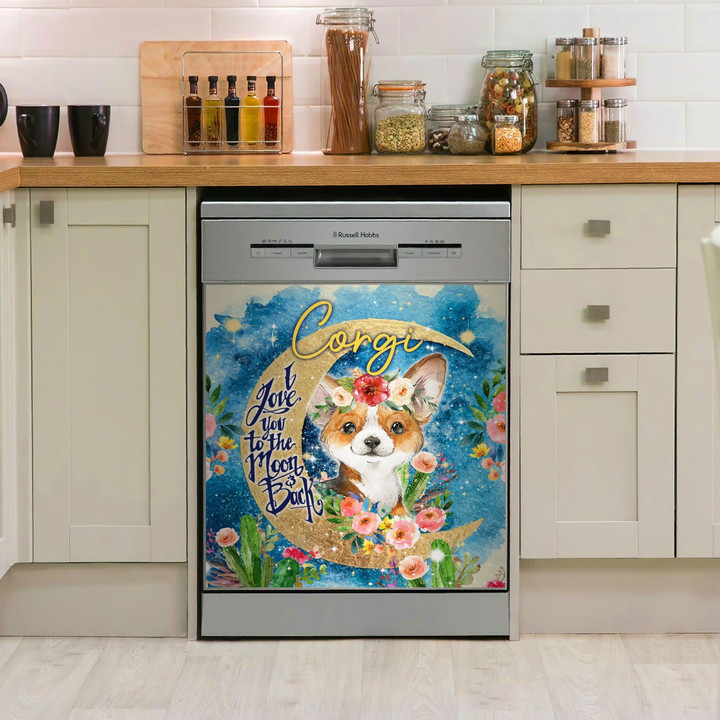 Corgi TH2610170CL Decor Kitchen Dishwasher Cover