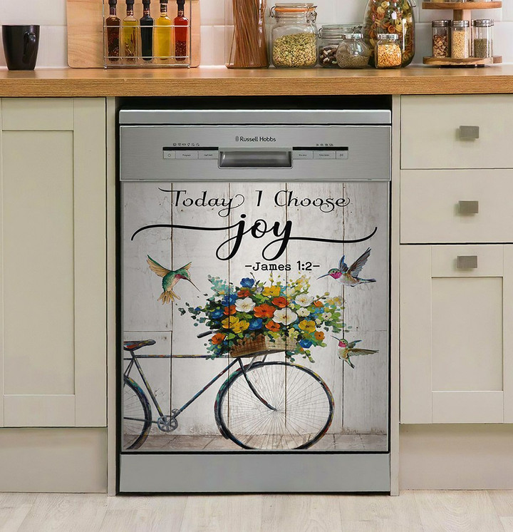 Hippie Today I Choose Joy NI1411167DD Decor Kitchen Dishwasher Cover