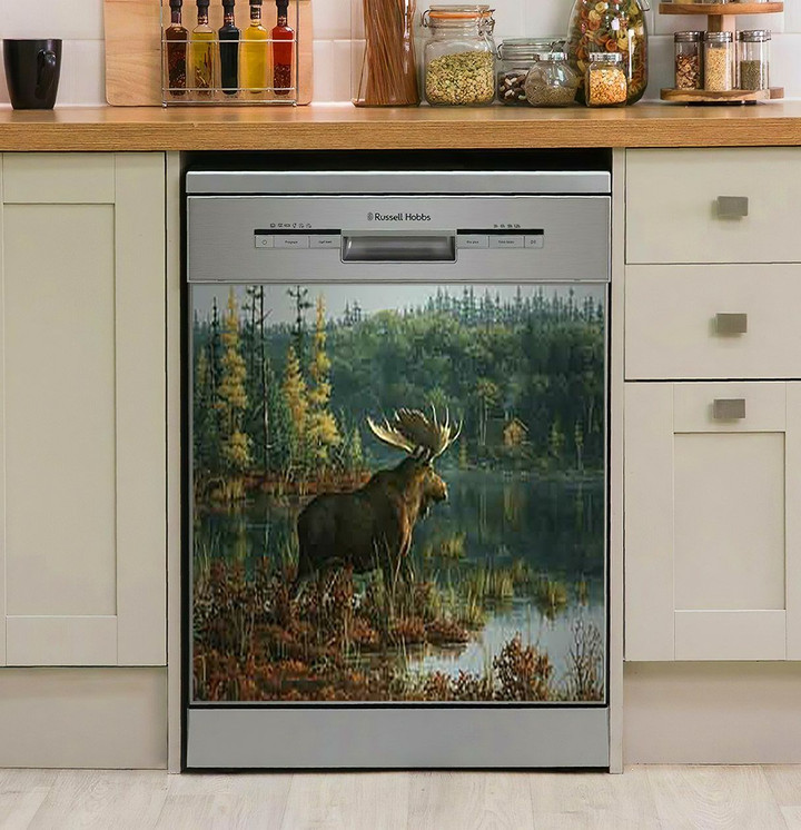 Amish Moose NI1212254DD Decor Kitchen Dishwasher Cover