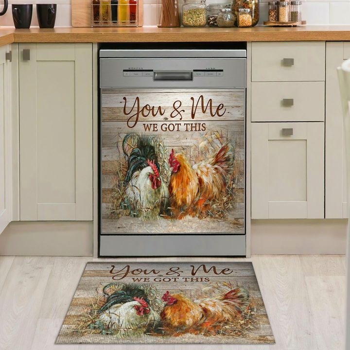 Chicken AM0510616CL Decor Kitchen Dishwasher Cover