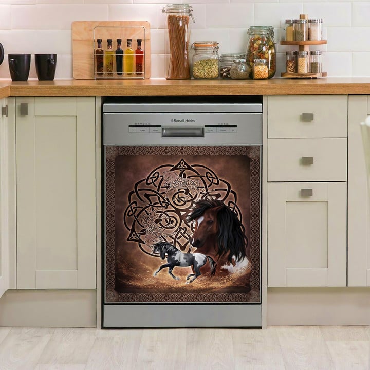 Celtic Horse GS0910024OD Decor Kitchen Dishwasher Cover
