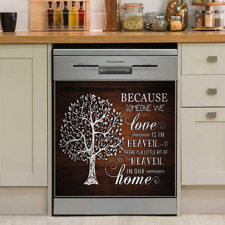 There Is A Little Bit Of Heaven In Our Home NI0810101KL Decor Kitchen Dishwasher Cover