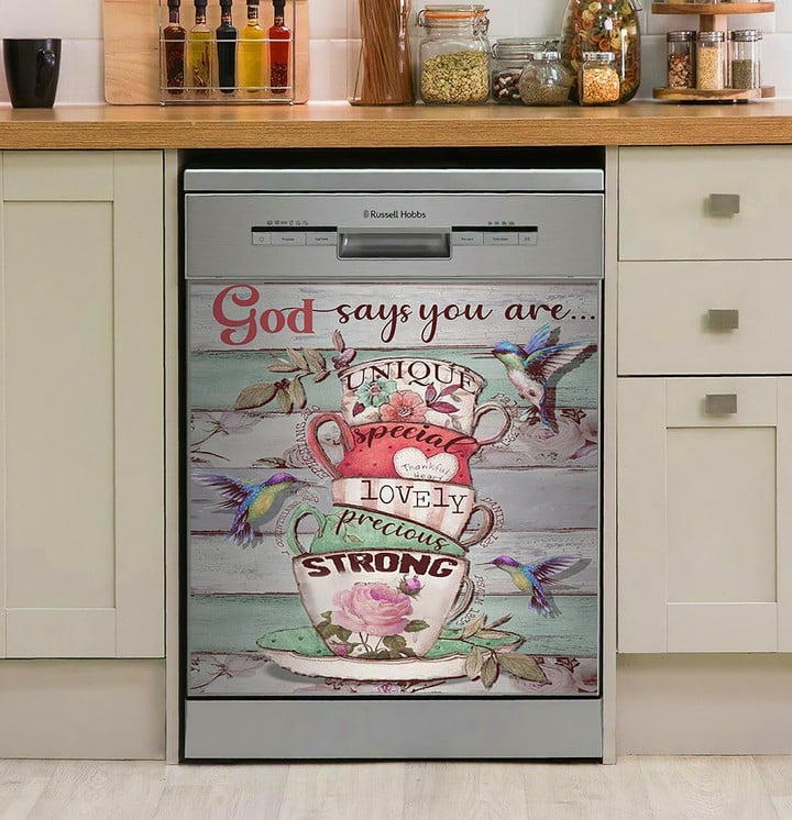 Hippie You Are Strong NI1411162DD Decor Kitchen Dishwasher Cover