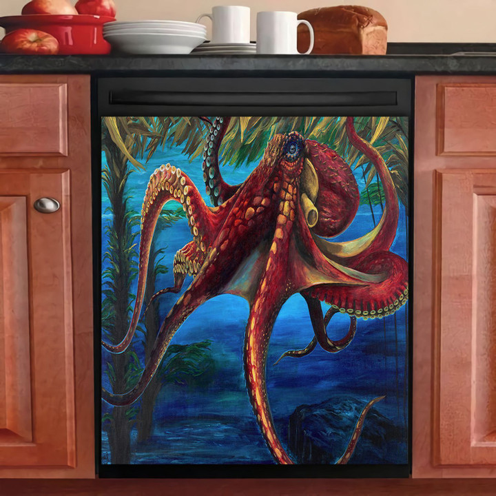 Octopus Ocean TH1311590CL Decor Kitchen Dishwasher Cover